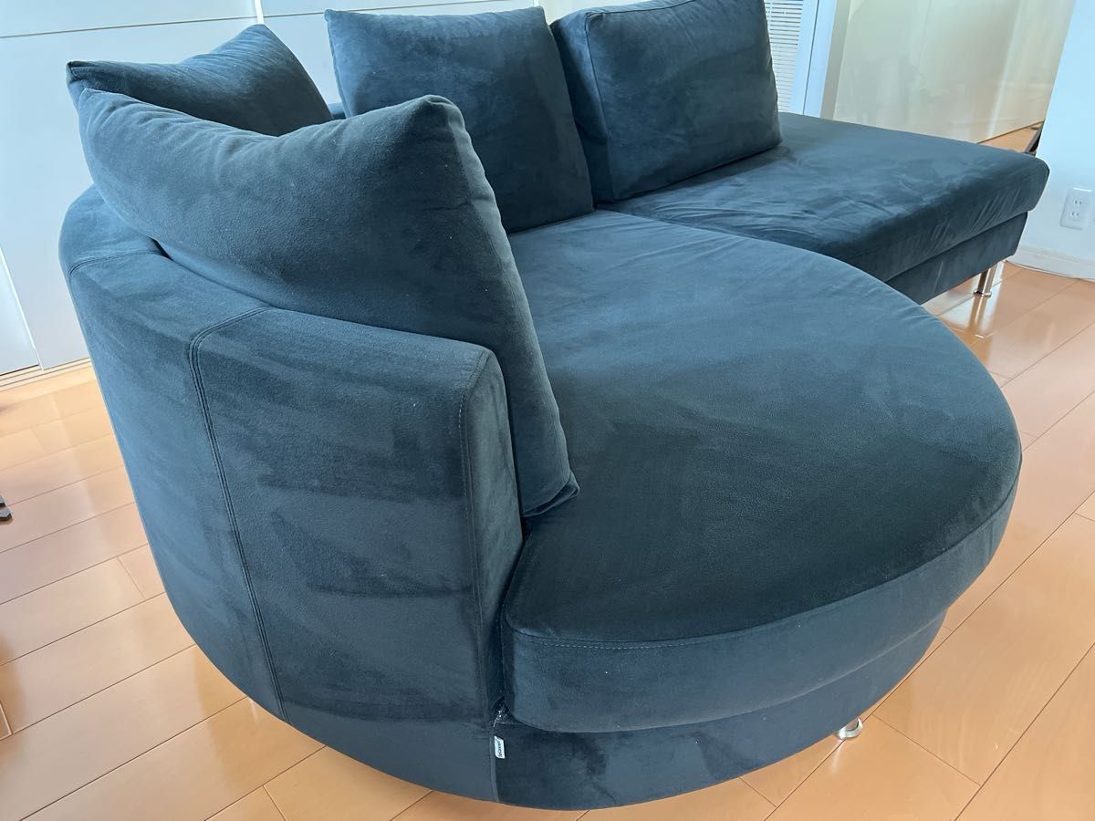 使用期間一年ボーコンセプト I D Vソファラウンドレスティング