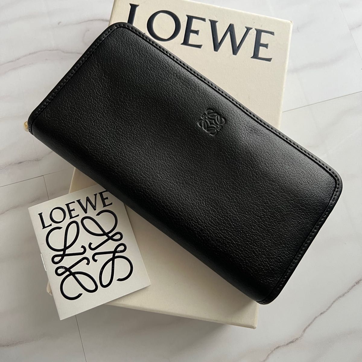 美品 ロエベ 財布 長財布 ラウンドファスナー アマソナ - 小物 美品 ロエベ 財布 長財布 ラウンドファスナー アマソナ - 小物