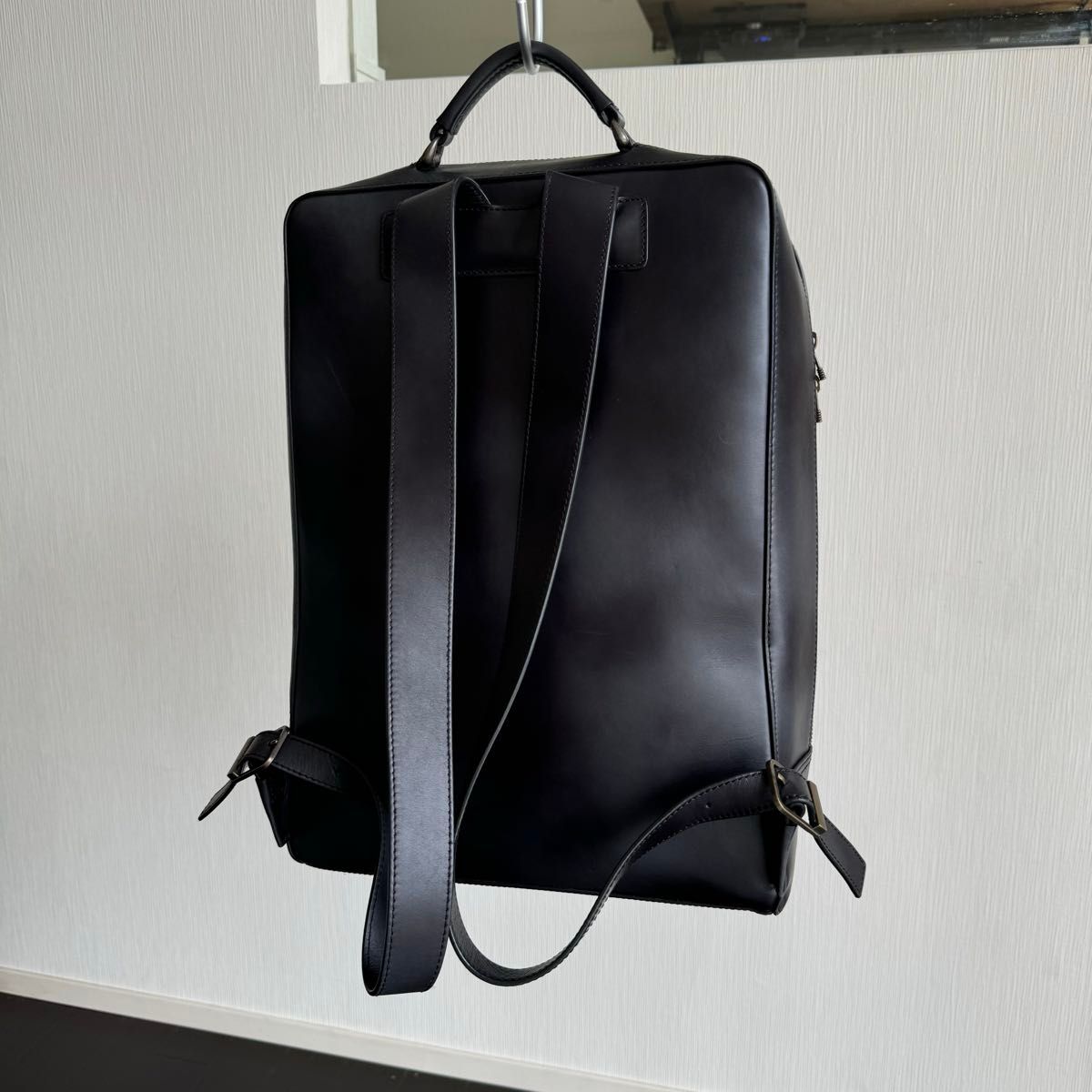 美品】マザーハウス アンティーク スクエア バックパック ラージ 美品】マザーハウス アンティーク スクエア バックパック ラージ