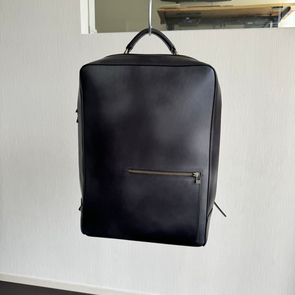 美品】マザーハウス アンティーク スクエア バックパック ラージ 美品】マザーハウス アンティーク スクエア バックパック ラージ