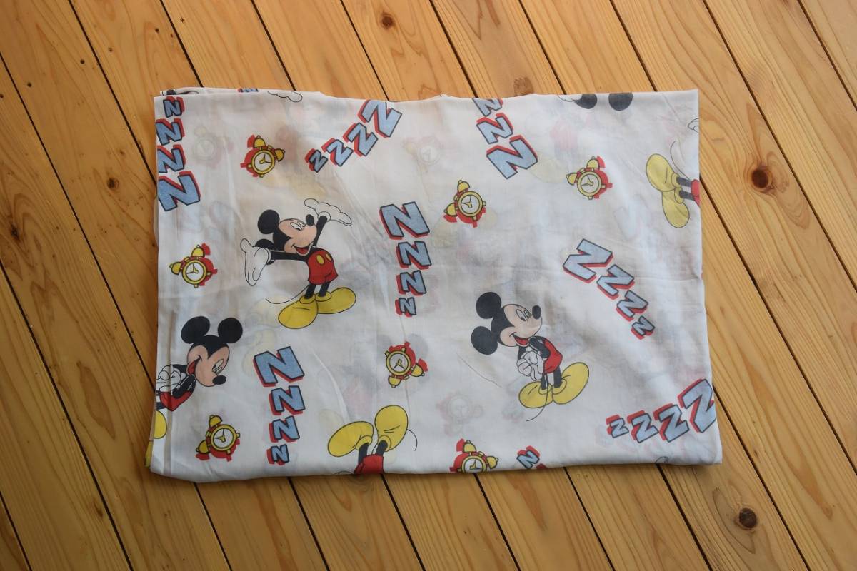 Vintage ベッドシーツ ミッキー レア柄 カナダ製 ディズニー リメイク 生地 素材 ヴィンテージ ビンテージ Usa仕入 B0265 代購幫 Vintage ベッドシーツ ミッキー レア柄 カナダ製 ディズニー リメイク 生地 素材 ヴィンテージ ビンテージ Usa仕入 B0265 代購幫