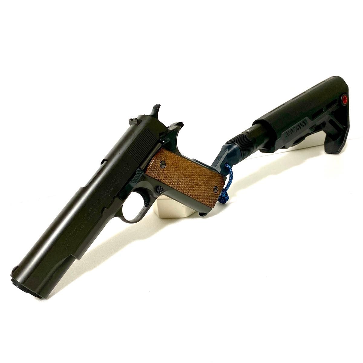 エアコキガバメント M4ストックアダプター M1911 サバゲー エアコキガバメント M4ストックアダプター M1911 サバゲー