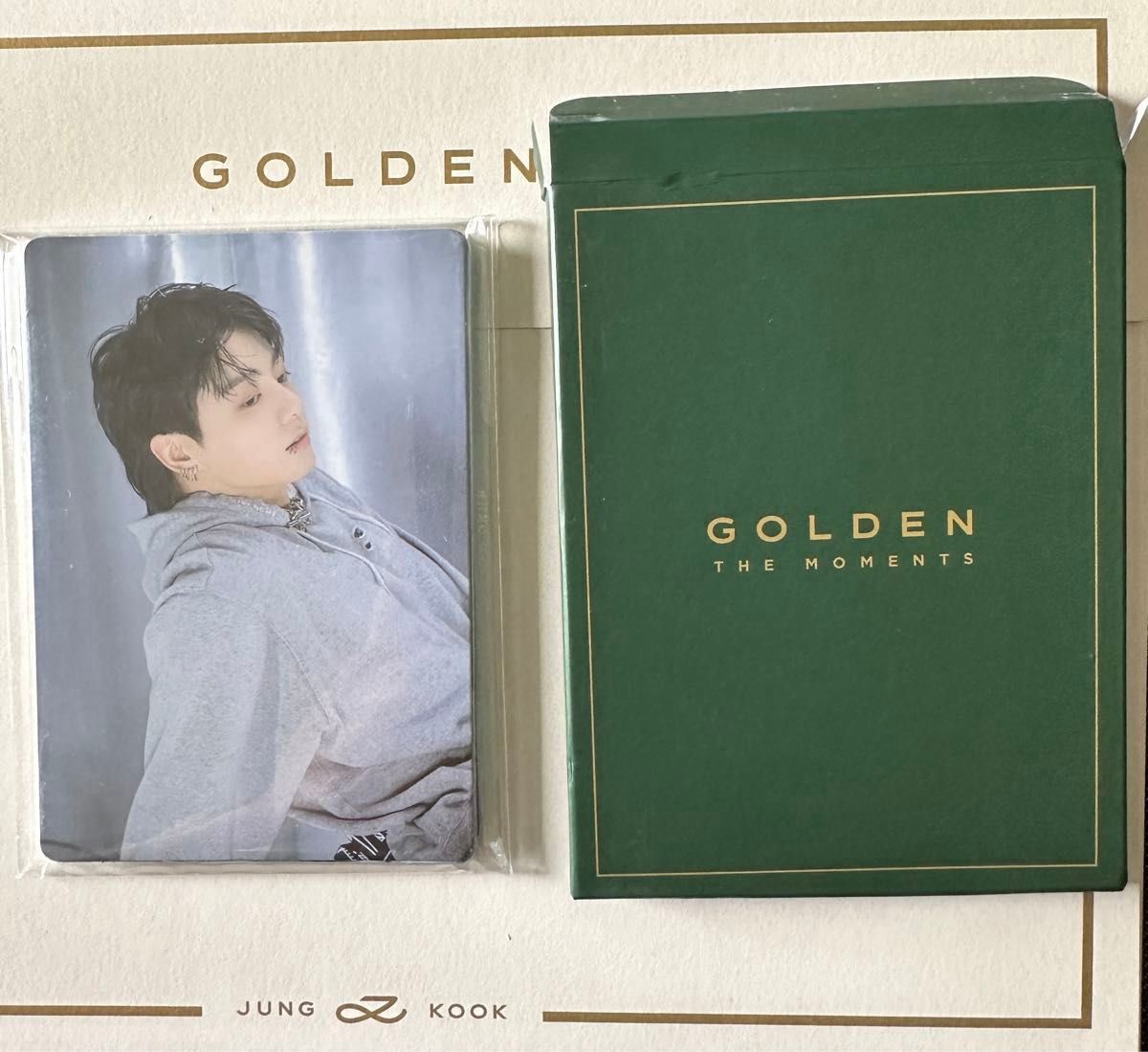 BTS JUNGKOOK フォトカードセット 15枚 GOLDEN THE MOMENTS BTS JUNGKOOK フォトカードセット 15枚 GOLDEN THE MOMENTS