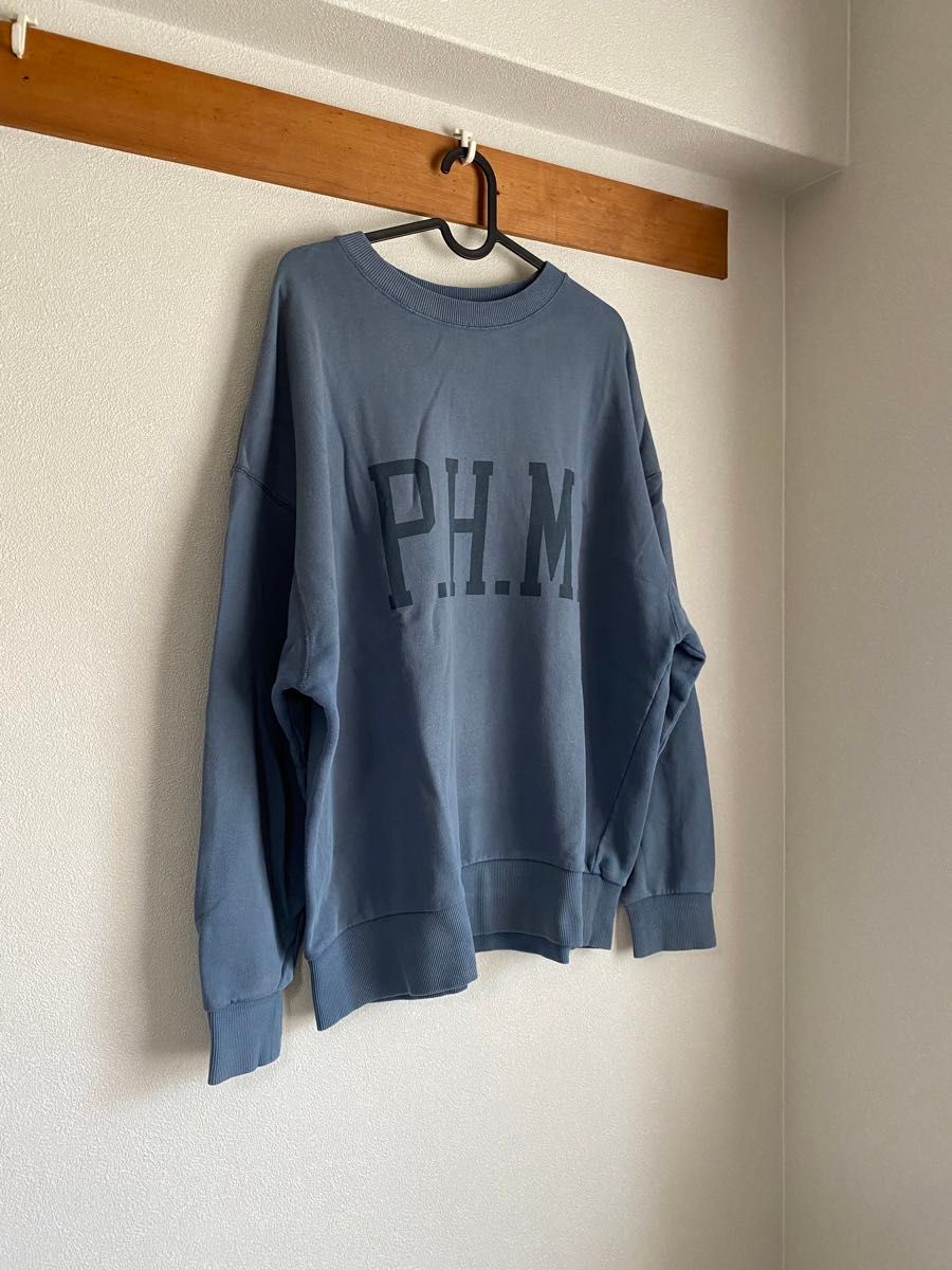 JOURNAL STANDARD relume カレッジスウェットP H Mブルー P H M JOURNAL STANDARD relume カレッジスウェットP H Mブルー P H M