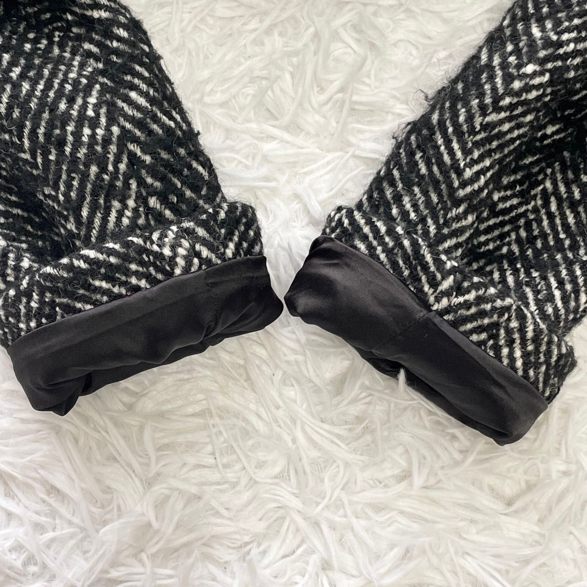 Her lip to ハーリップトゥHerringbone Wool-Blend ヘリンボーン Her lip to ハーリップトゥHerringbone Wool-Blend ヘリンボーン