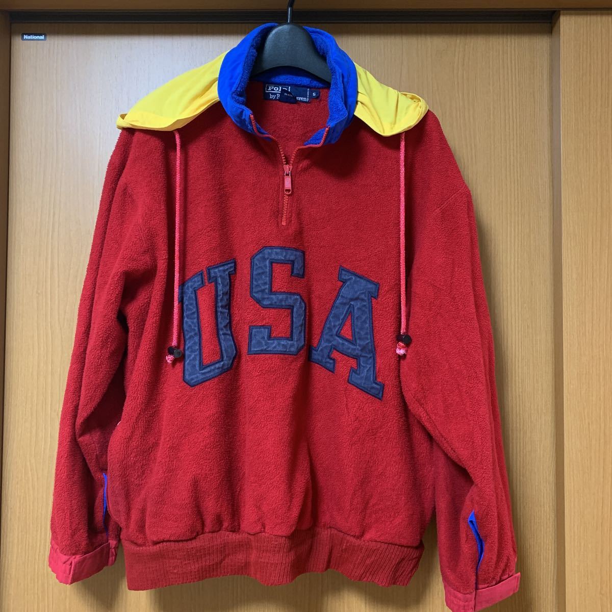 Yahoo!オークション   Polo ralph lauren USA フリースジャケ