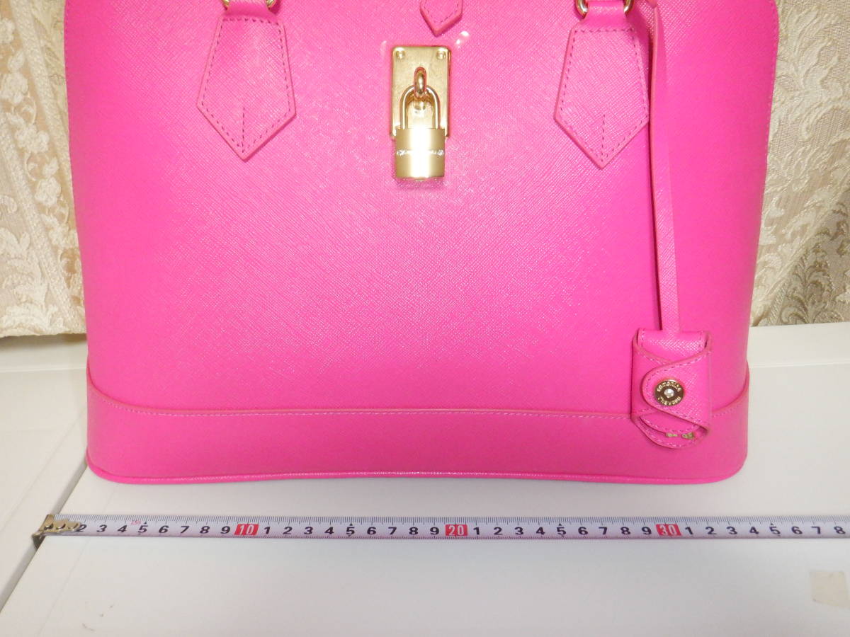生まれのブランドで サマンサタバサ＊ レディアゼル 2014 ピンク バッグ クリスマス限定モデル ハンドバッグ