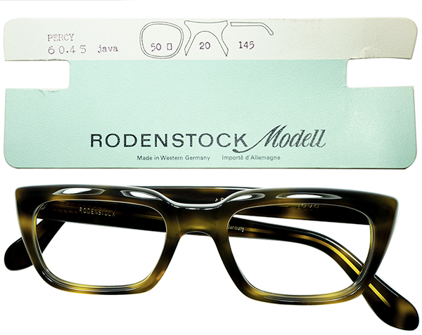 最高峰BASICウェリントン 稀少モデル1960s デッド 西ドイツ製オリジナル RODENSTOCK ローデンストック PERCY size50/20 YELLOW TORTOISE_画像1