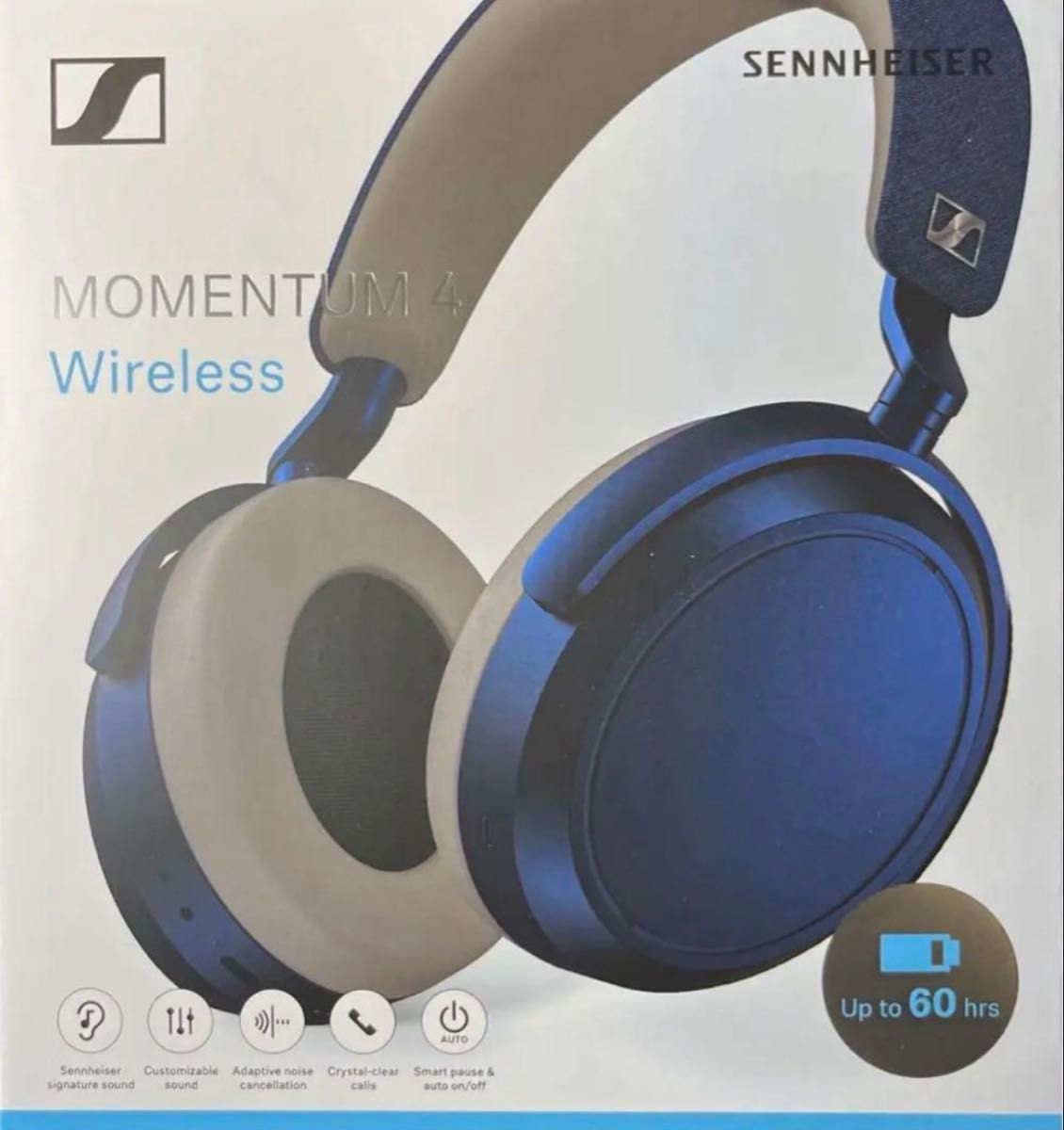 新品未使用SENNHEISER Momentum4 Wireless ゼンハイザー 新品未使用SENNHEISER Momentum4 Wireless ゼンハイザー