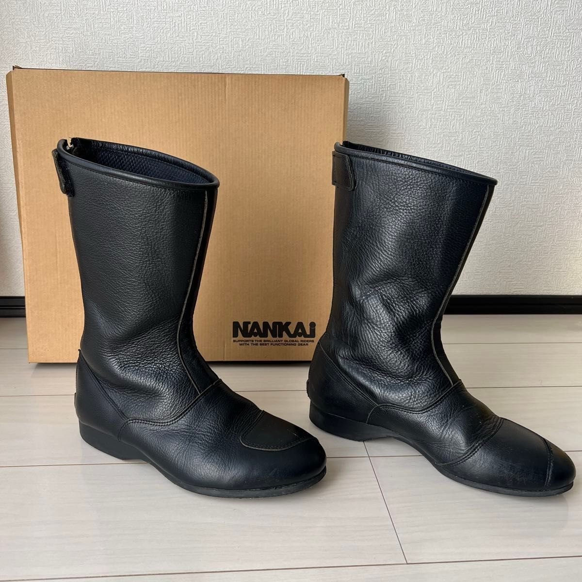 NANKAI 南海 ツアラーブーツ NTB-24 ブラック 26 5cm 箱付き NANKAI 南海 ツアラーブーツ NTB-24 ブラック 26 5cm 箱付き