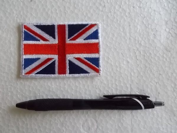 イギリス 国旗 デザイン PUNK ワッペン/刺繍 ビンテージ アイロン ロゴ ロック バンド パンク ROCK 105_画像8