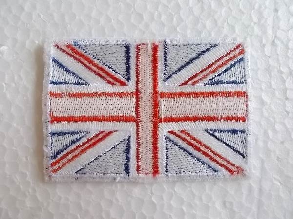イギリス 国旗 デザイン PUNK ワッペン/刺繍 ビンテージ アイロン ロゴ ロック バンド パンク ROCK 105_画像6