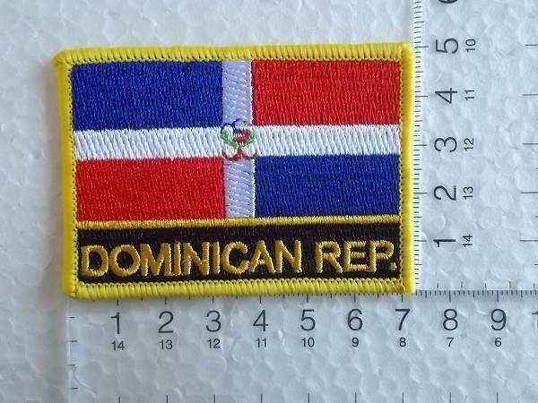 ヤフオク ドミニカ共和国 Dominican Rep 国旗 ワッペン パ ヤフオク ドミニカ共和国 Dominican Rep 国旗 ワッペン パ