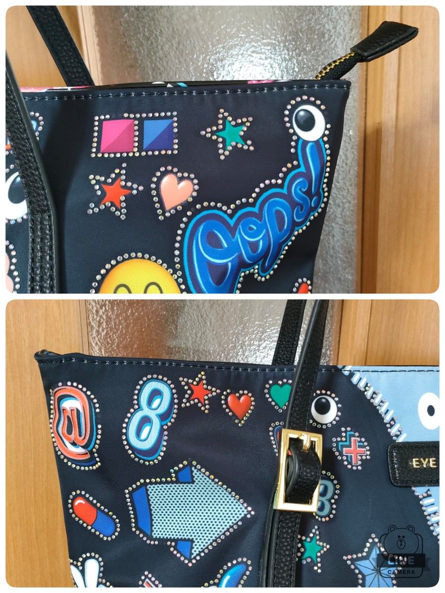 EYE THEME カラフル トートバック ショルダーバック ミニポーチ EYE THEME カラフル トートバック ショルダーバック ミニポーチ