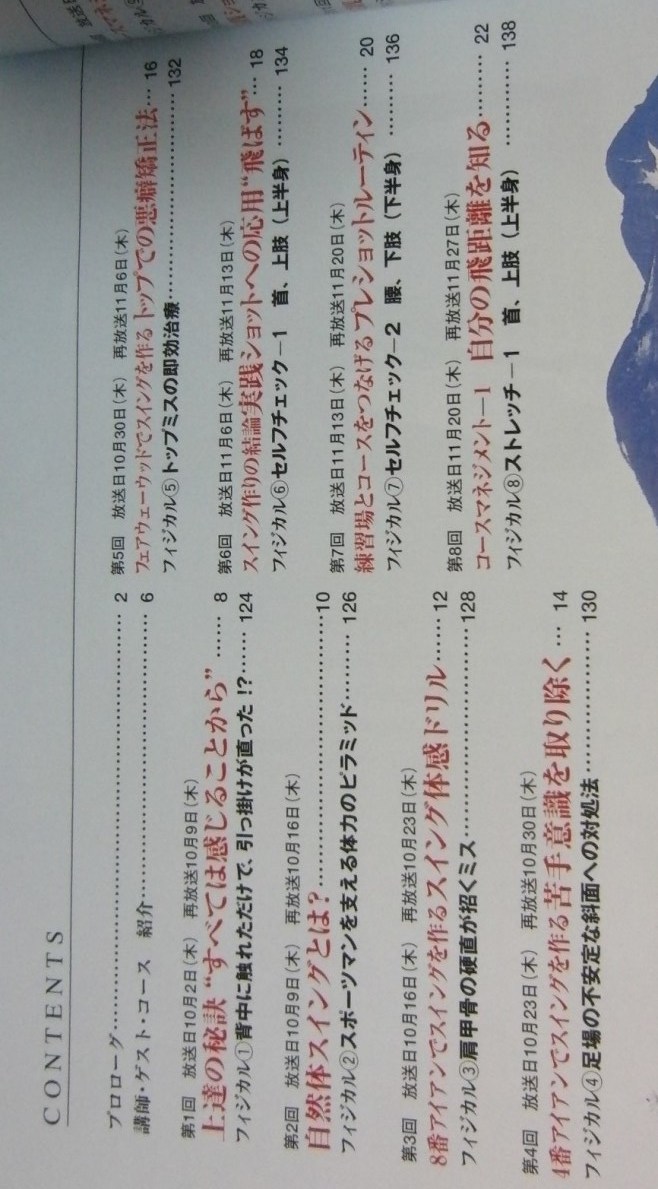 #NHK хобби ..книга@# средний .... swing * подарок # Golf #