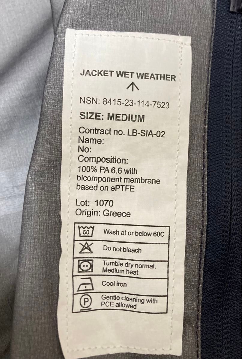 美品】イギリス軍 gore-tex royal navy siamidis ロイヤル 美品】イギリス軍 gore-tex royal navy siamidis ロイヤル