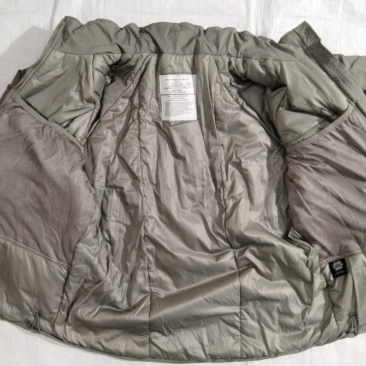 ADS DJ manufacturing ECWCS Gen3 Level 7 Primaloft ジャケット ADS DJ manufacturing ECWCS Gen3 Level 7 Primaloft ジャケット