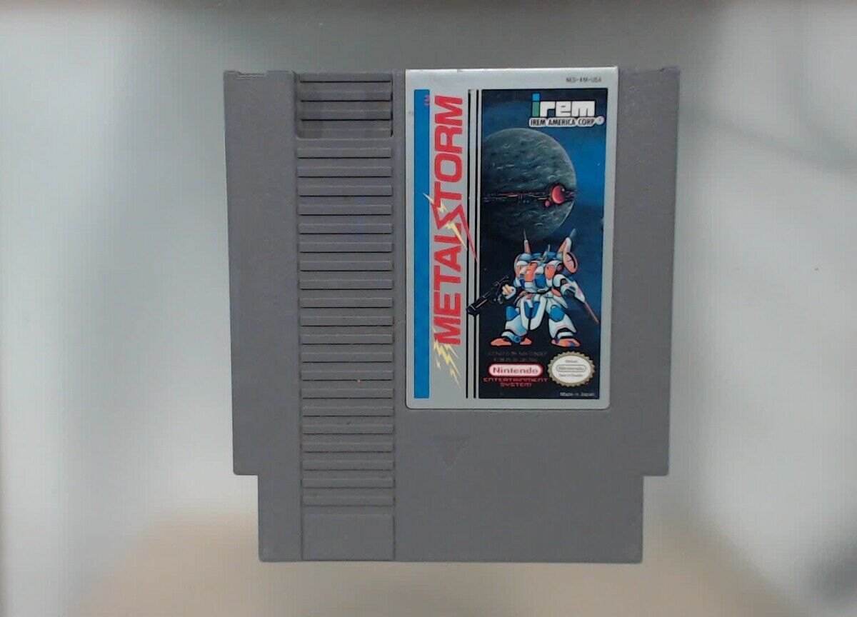 海外限定版 海外版 ファミコン METAL STORM NES 重力装甲メタルストーム