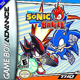 北米版 Sonic Battle Game Boy Advance GBA Game ソニックバトル ゲームボーイ アドバンス