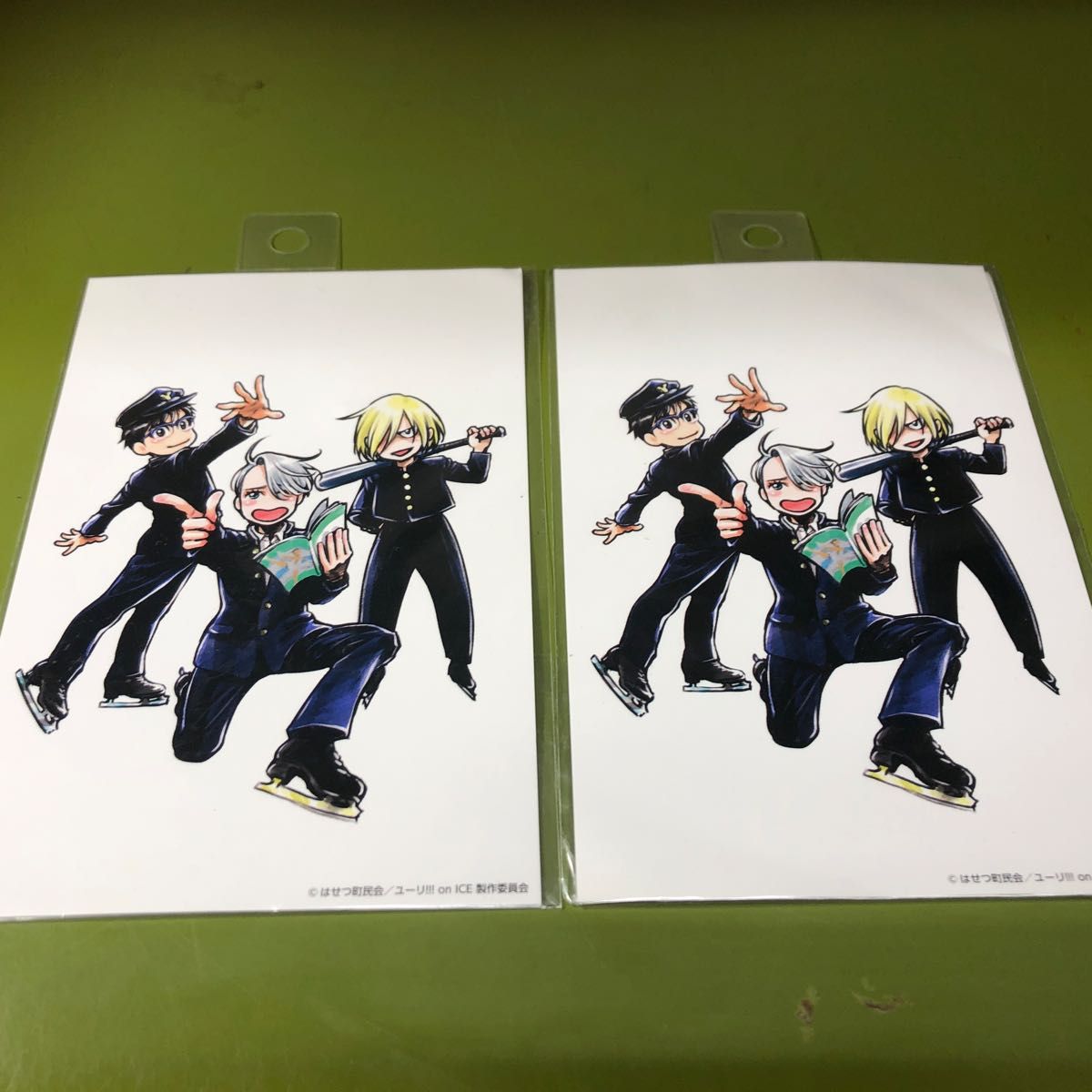 ユーリ on ICE 久保ミツロウ展 ポストカード 2枚セット|Yahoo ユーリ on ICE 久保ミツロウ展 ポストカード 2枚セット|Yahoo