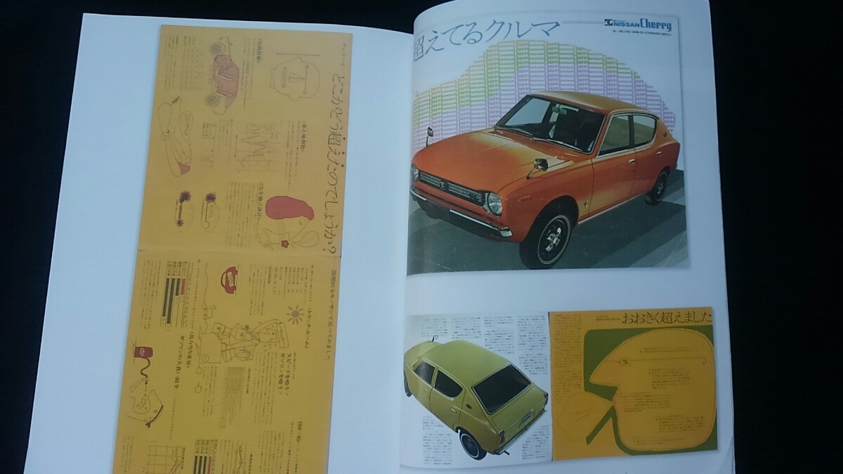 絶版車カタログ 日産 チェリー カタログ 絶版 希少 レア 即決 絶版車カタログ 日産 チェリー カタログ 絶版 希少 レア 即決