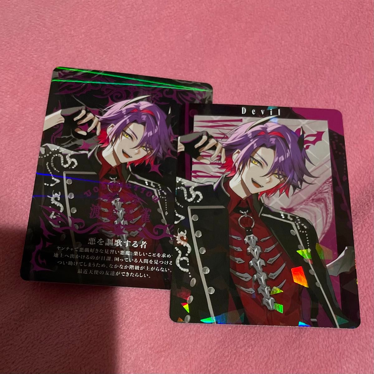 にじさんじ VOLTACTION Angel × Devil ランダム ホログラム にじさんじ VOLTACTION Angel × Devil ランダム ホログラム