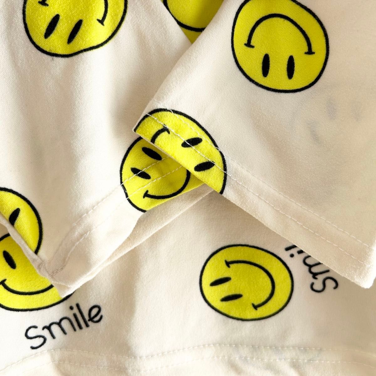 長袖 韓国 スマイリー ニコちゃんマーク SMILEY スマイル 長袖 韓国 スマイリー ニコちゃんマーク SMILEY スマイル