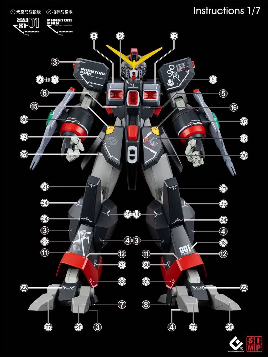 HG 1/144 デストロイガンダム用蛍光水転写式デカール 3枚組 他社 HG 1/144 デストロイガンダム用蛍光水転写式デカール 3枚組 他社