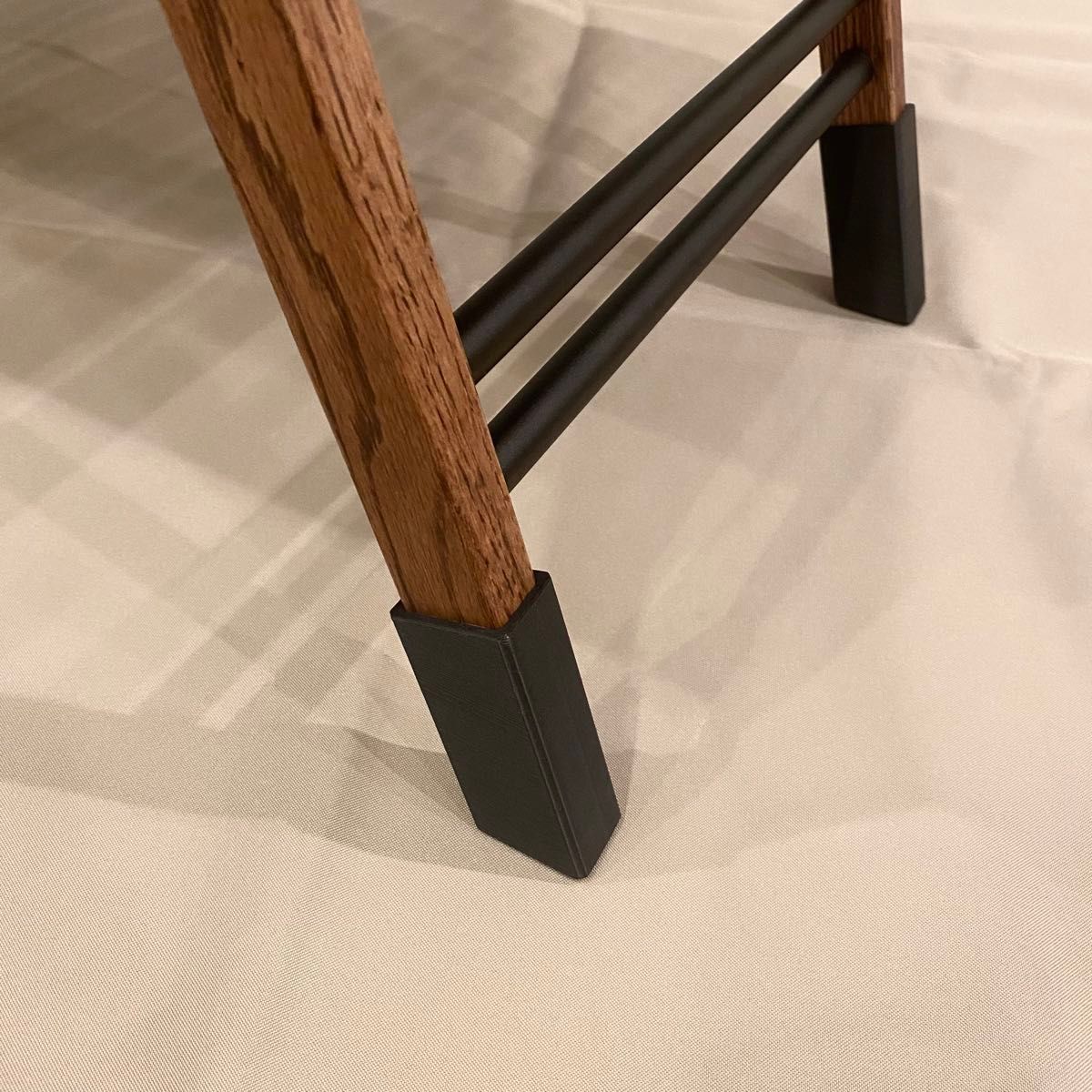 ハレのながぐつ(ブラックデザイン ハレテーブル専用の延長パーツ ハレのながぐつ(ブラックデザイン ハレテーブル専用の延長パーツ
