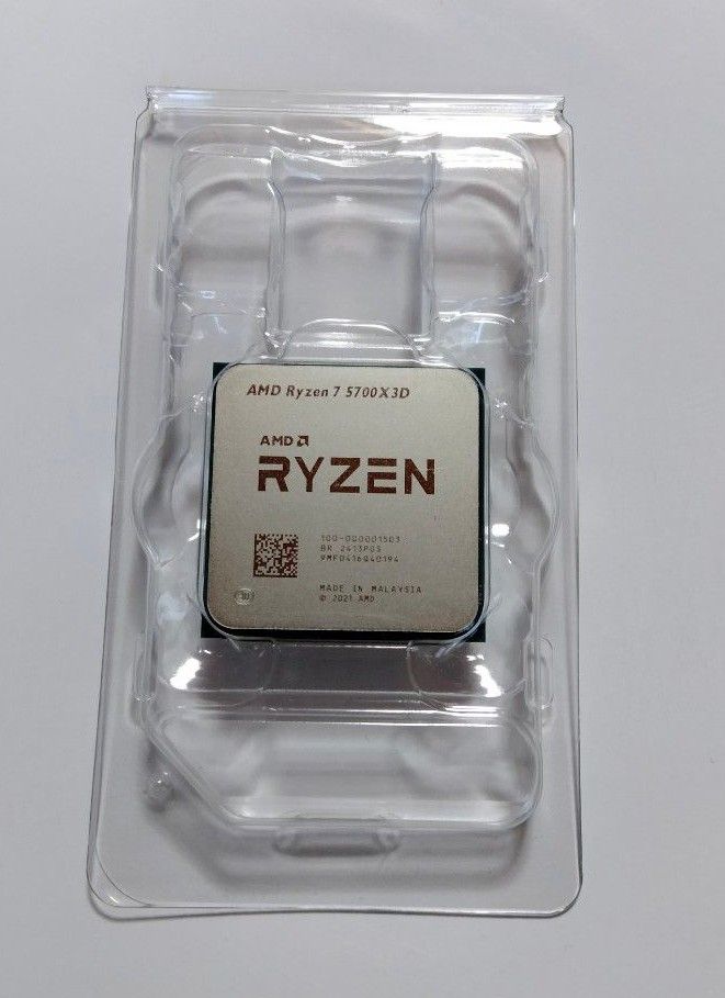 新品未使用 Ryzen 7 5700X3D AMD 3D V Cache|Yahoo!フリマ(旧 新品未使用 Ryzen 7 5700X3D AMD 3D V Cache|Yahoo!フリマ(旧