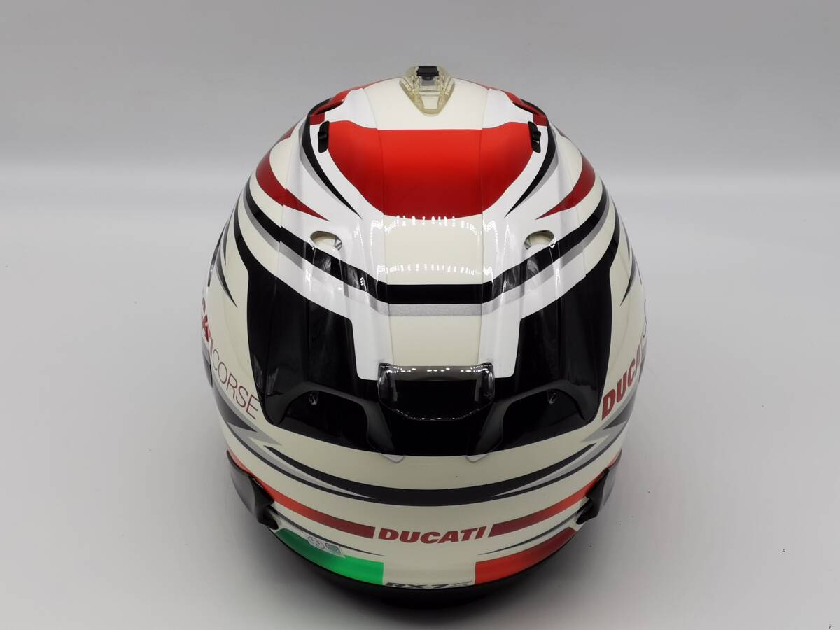 Arai RX-7X Ducati フルフェイスヘルメット Mサイズ Arai アライ RX-7X DUCATI CORSE SPEED ドゥカティ RX7X フル