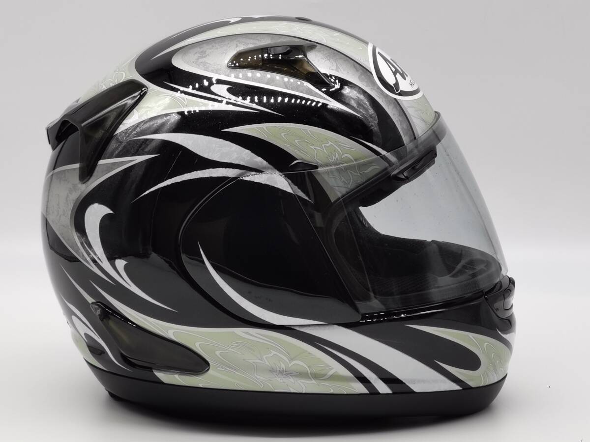 Arai ヘルメット Astro IQ Мサイズ 中古品 Arai アライ ASTRO-IQ Karen アストロIQ カレン フルフェイス