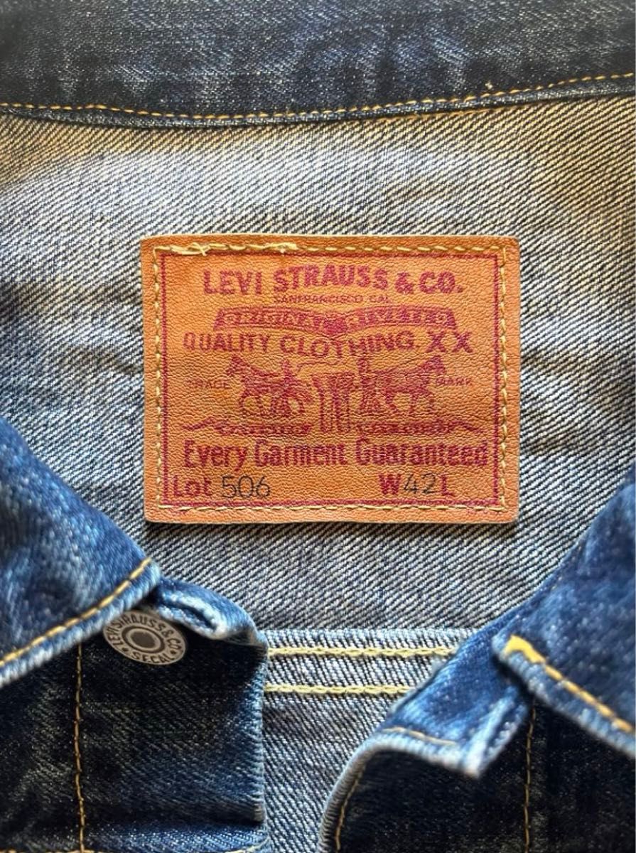 超希少品】リーバイス 4つボタン大戦モデル 506 日本製 超希少 超希少品】リーバイス 4つボタン大戦モデル 506 日本製 超希少