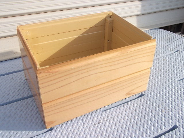 ヤフオク スーパーカブなど フロント用 木箱 手作り ヤフオク スーパーカブなど フロント用 木箱 手作り