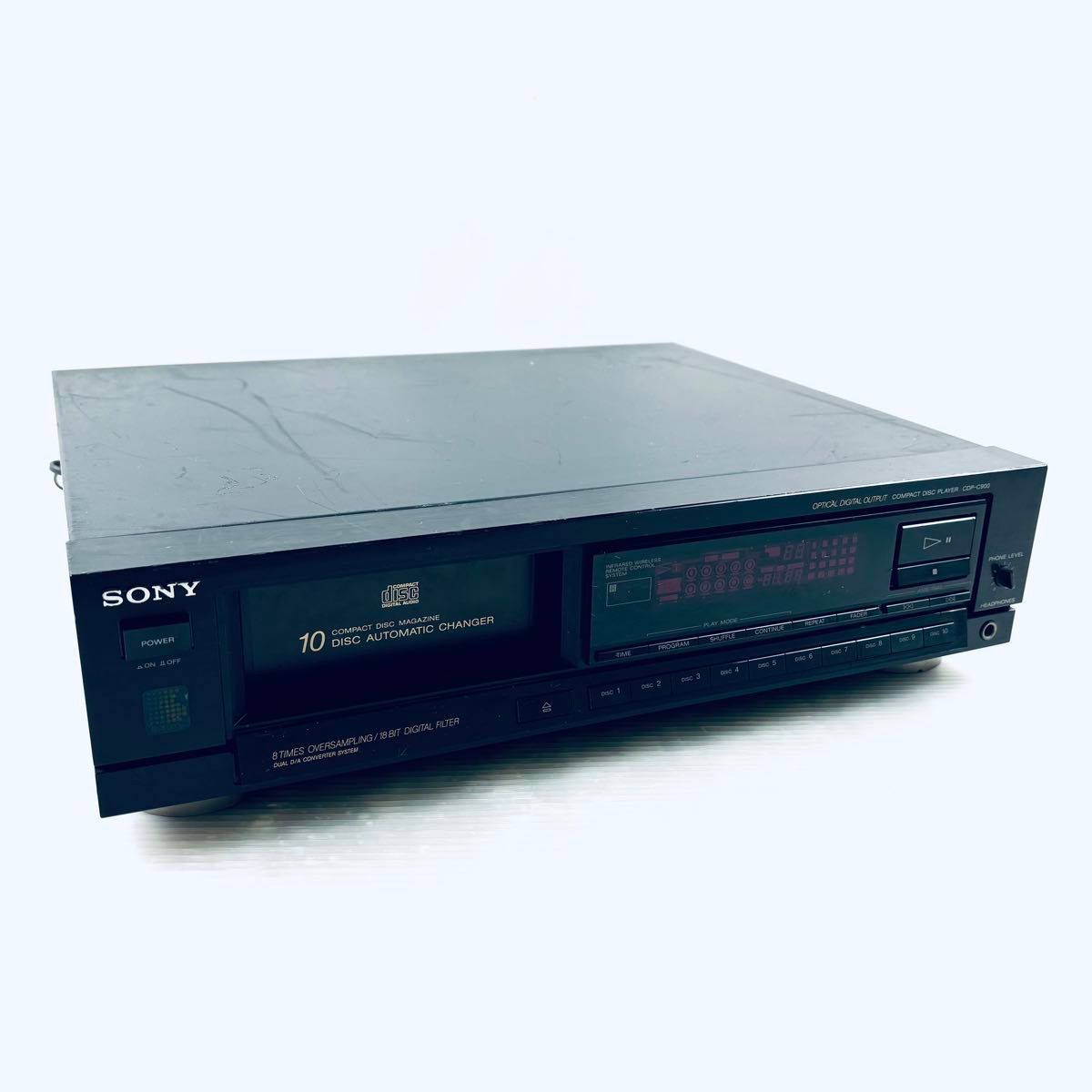 ☆ソニー SONY CDP-C900 10枚連奏CDプレーヤー◇マガジン方式を ☆ソニー SONY CDP-C900 10枚連奏CDプレーヤー◇マガジン方式を