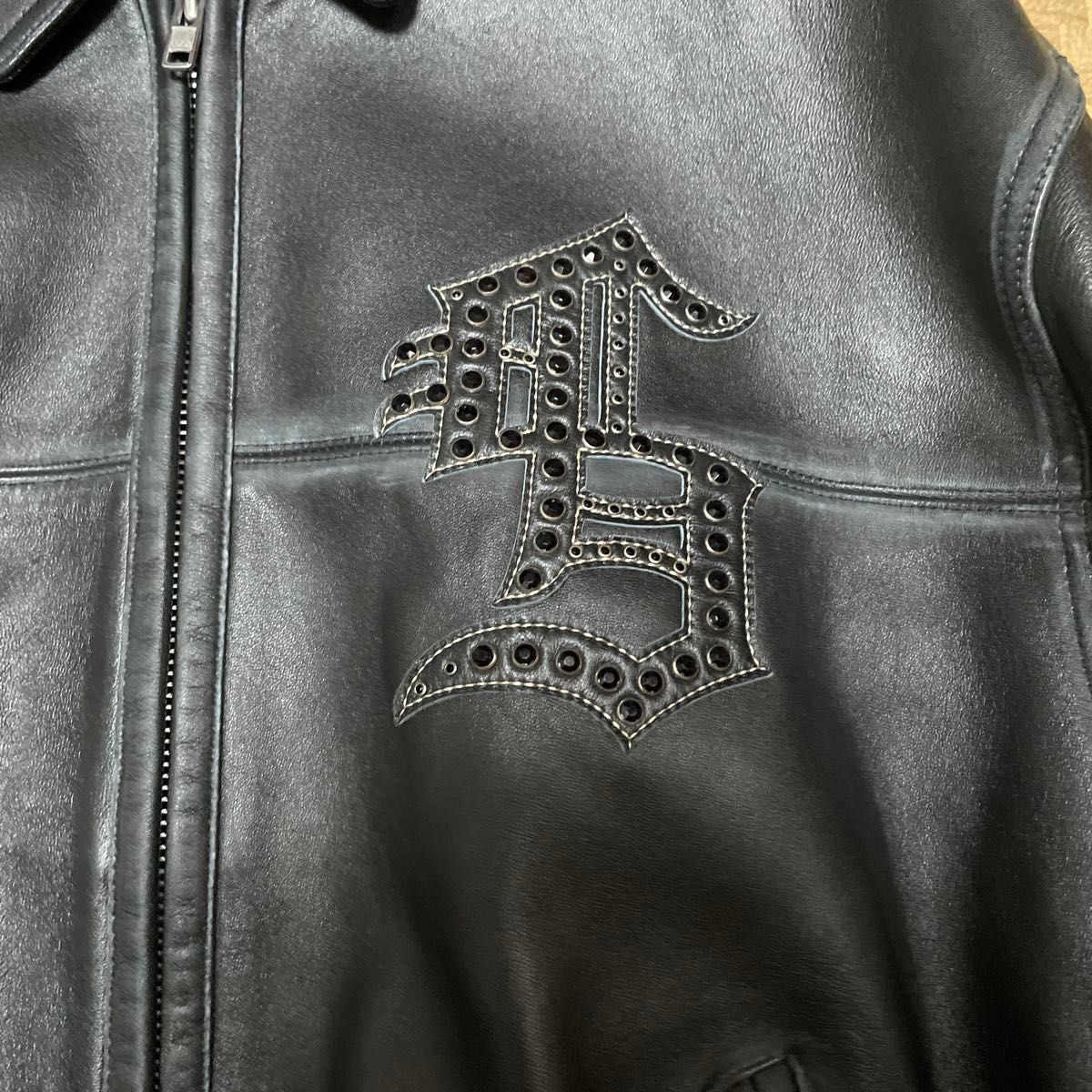 SUPREME GEM STUDDED LEATHER JACKET BLACK SZ M | eBay SUPREME GEM STUDDED LEATHER JACKET BLACK SZ M | eBay