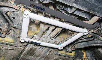  Honda Beat PP1 Okuyama frame brace front body reinforcement is trust. Okuyama! * nationwide free shipping *