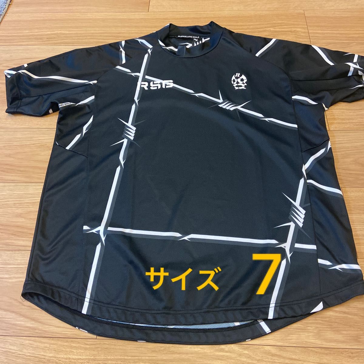 RUSSELUNO GOLF ラッセルノ モックネックシャツ サイズ 7 RUSSELUNO GOLF ラッセルノ モックネックシャツ サイズ 7