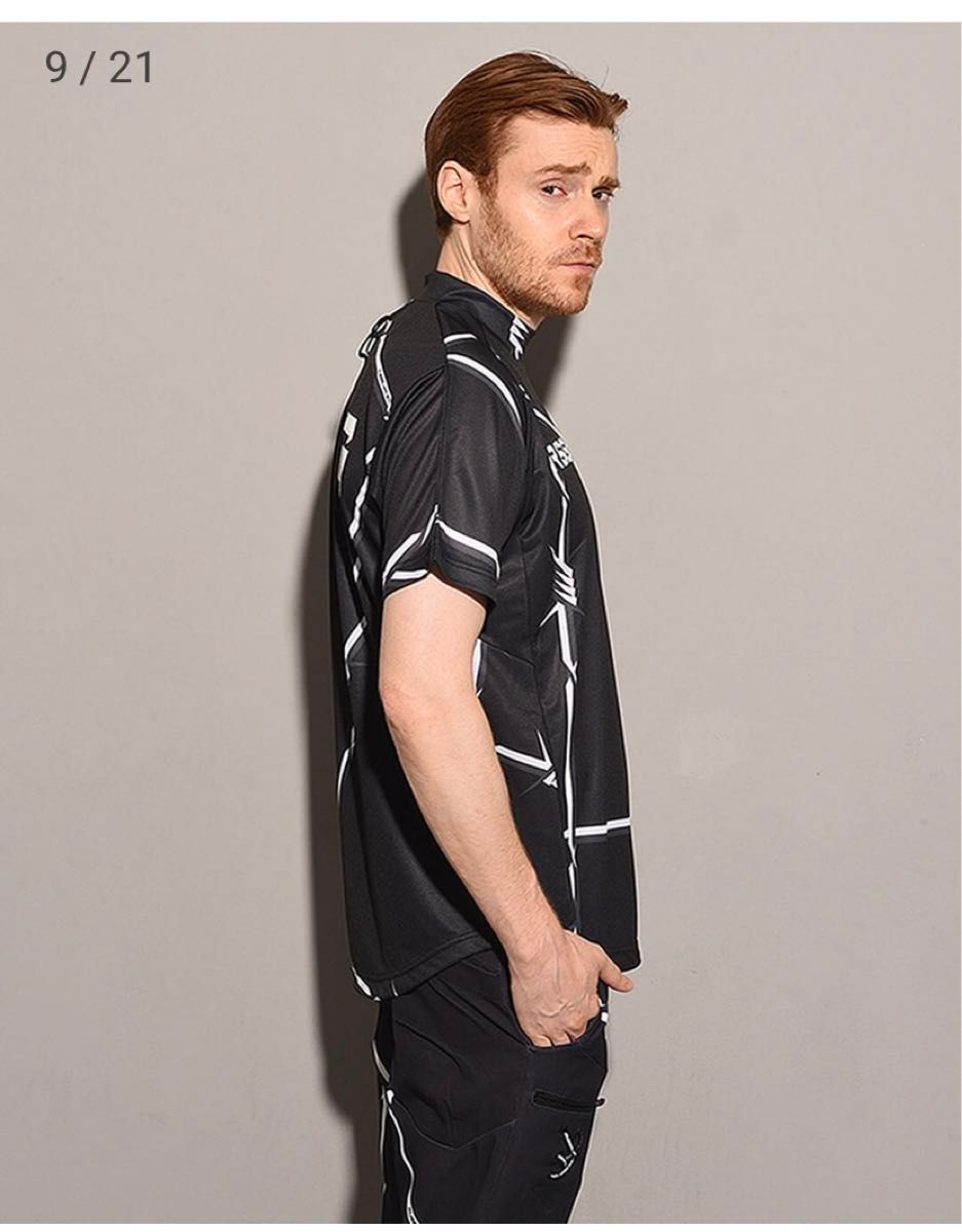 RUSSELUNO GOLF ラッセルノ モックネックシャツ サイズ 7 RUSSELUNO GOLF ラッセルノ モックネックシャツ サイズ 7