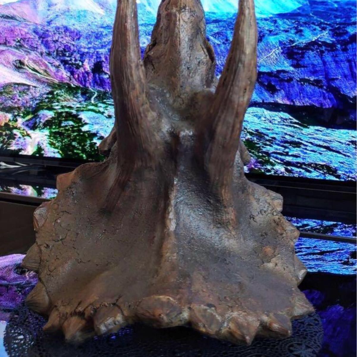 DINOWORLD】トリケラトプス 頭骨 化石 レプリカ 恐竜 フィギュア DINOWORLD】トリケラトプス 頭骨 化石 レプリカ 恐竜 フィギュア