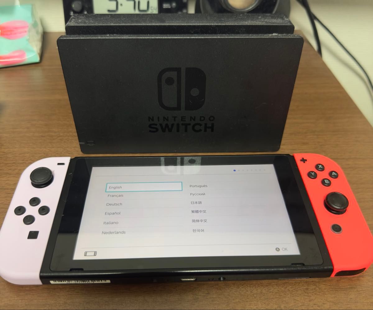 任天堂 Nintendo Switch 本体 ジョイコン ドックのみ 初期化済 任天堂 Nintendo Switch 本体 ジョイコン ドックのみ 初期化済