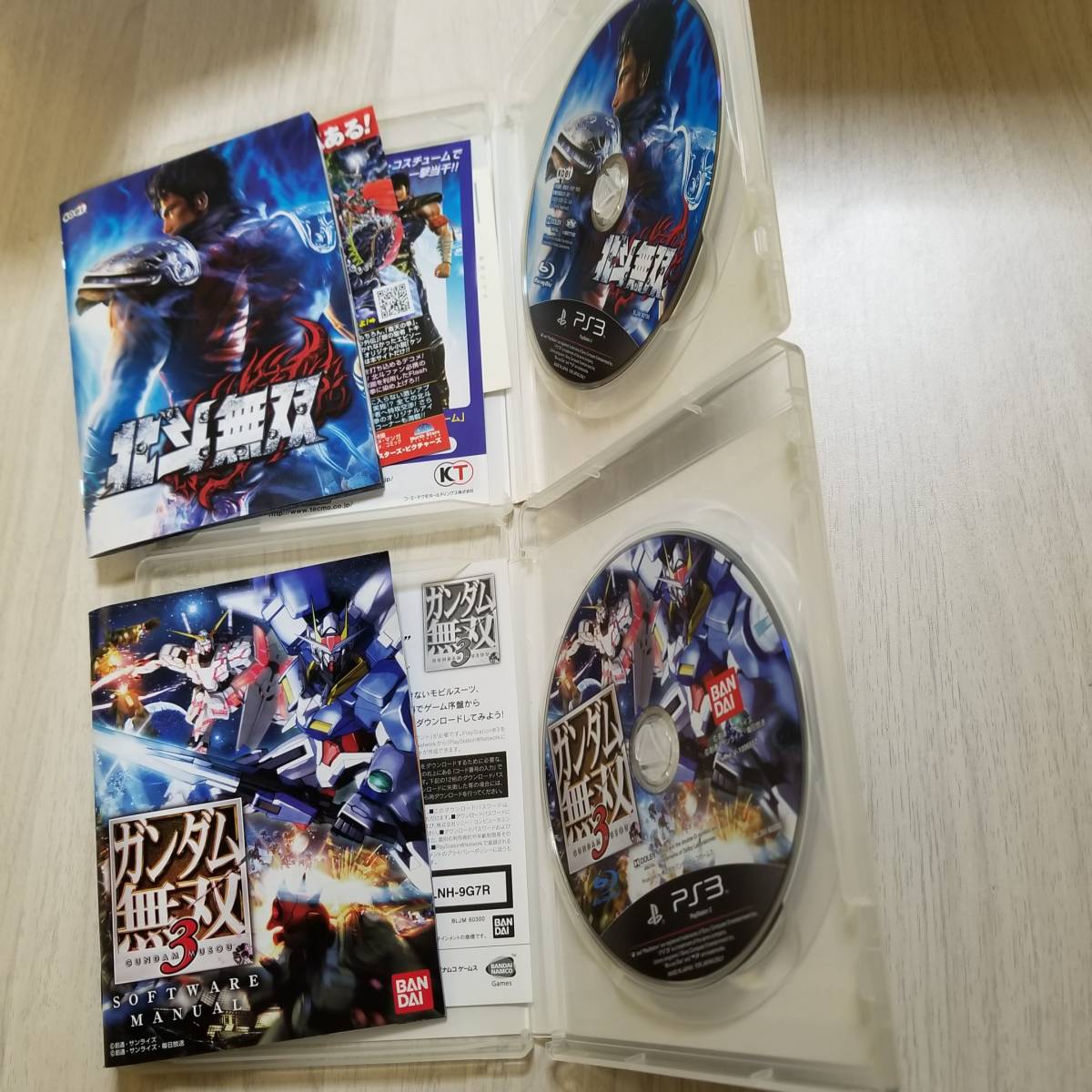 ☆PS3　北斗無双　ガンダム無双3 　　　　同梱可能です☆_画像2