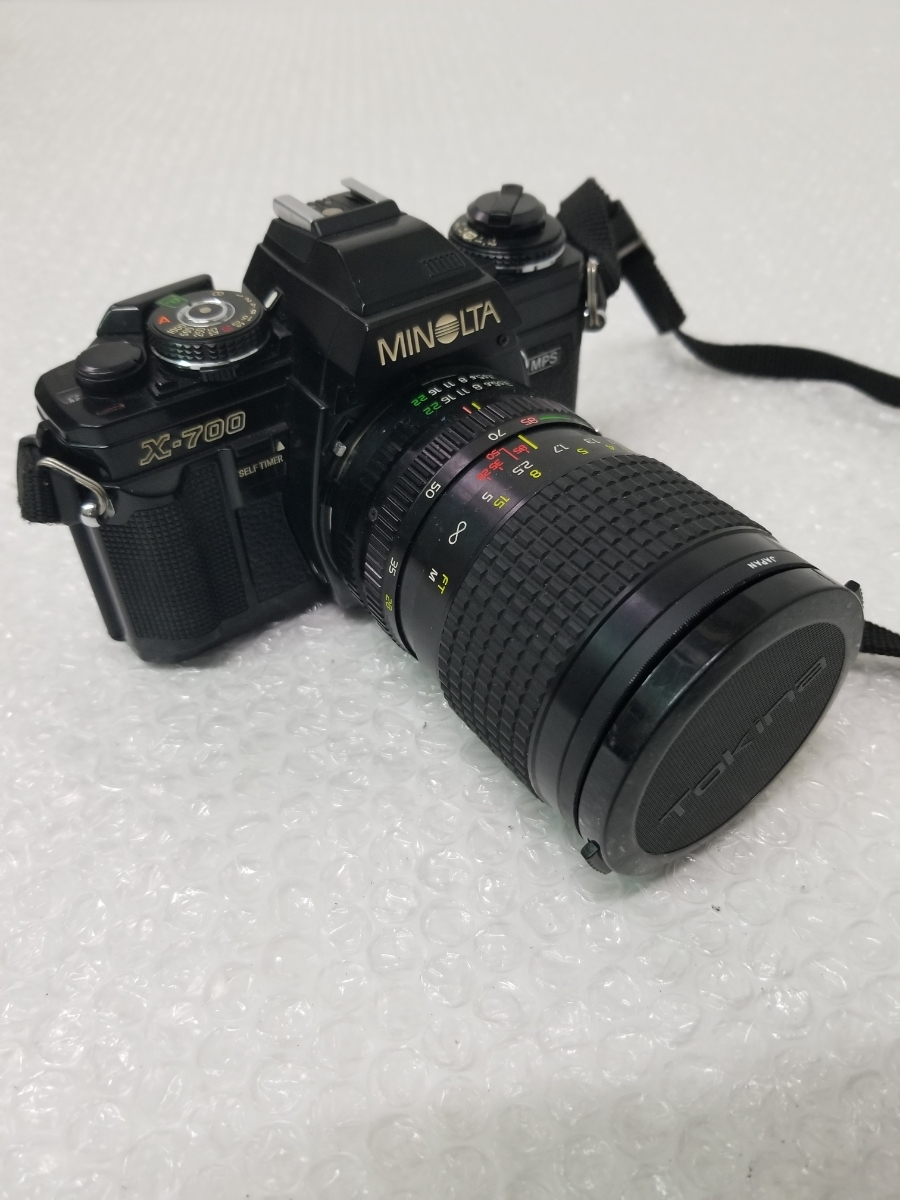 ミノルタ MINOLTA X-700 MPS 一眼レフ カメラ レンズ 28-85mm 1:3.5-4.5 + 50mm 1:1.4の画像2
