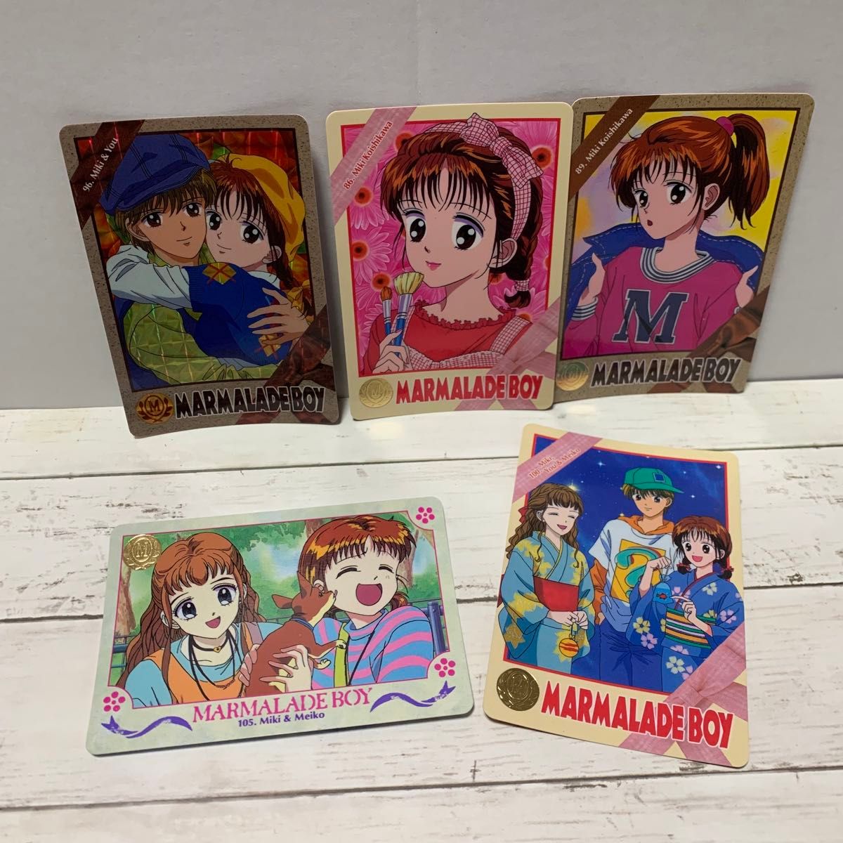 ママレードボーイ カード5枚セット 当時物 単品売り不可|Yahoo ママレードボーイ カード5枚セット 当時物 単品売り不可|Yahoo