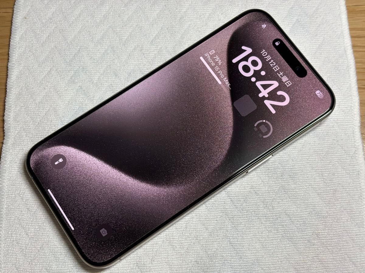 Apple iPhone 15 Pro Max 256GB ナチュラル チタニウム Natural Apple iPhone 15 Pro Max 256GB ナチュラル チタニウム Natural