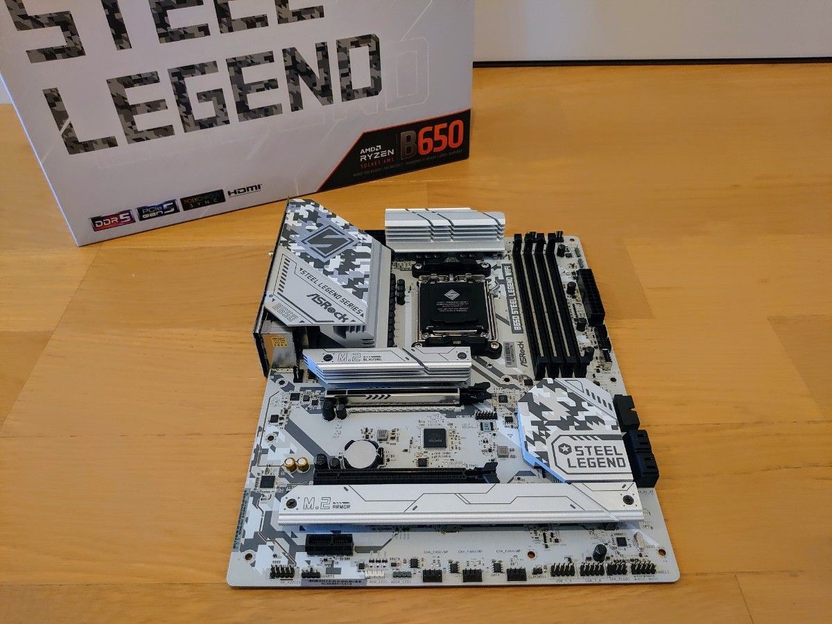 ASRock B650 Steel Legend WiFi(美品)|Yahoo!フリマ(旧 ASRock B650 Steel Legend WiFi(美品)|Yahoo!フリマ(旧