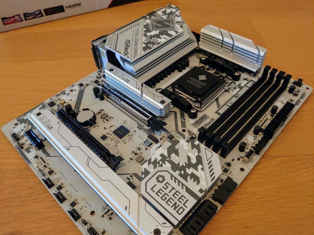 ASRock B650 Steel Legend WiFi(美品)|Yahoo!フリマ(旧 ASRock B650 Steel Legend WiFi(美品)|Yahoo!フリマ(旧