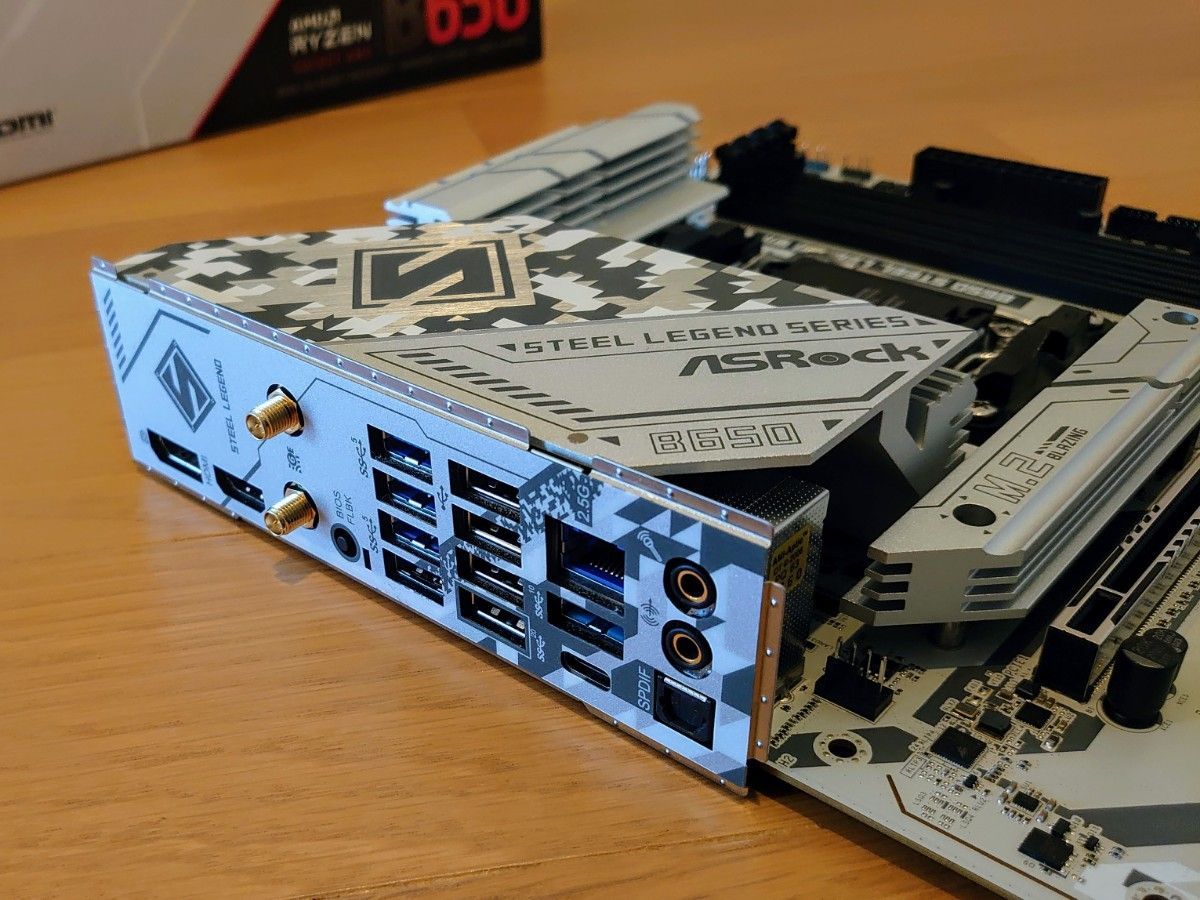 ASRock B650 Steel Legend WiFi(美品)|Yahoo!フリマ(旧 ASRock B650 Steel Legend WiFi(美品)|Yahoo!フリマ(旧