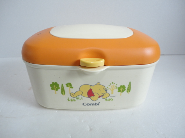 [ Junk * electrification possible ] Combi combination [ Winnie The Pooh ] pre-moist wipes .. therefore vessel Quick warmer HU BABY WIPE WARMER box opinion attaching 