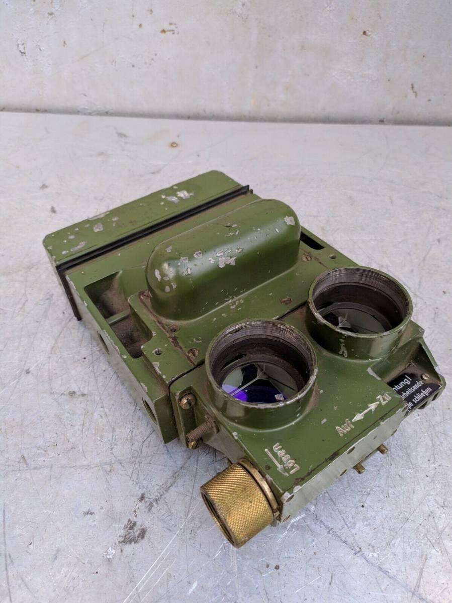  Germany army Binocular war car exhibition . mirror peli scope Opti karu site 